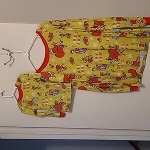 How the Grinch Stole Christmas Pjs Mom and Toddler